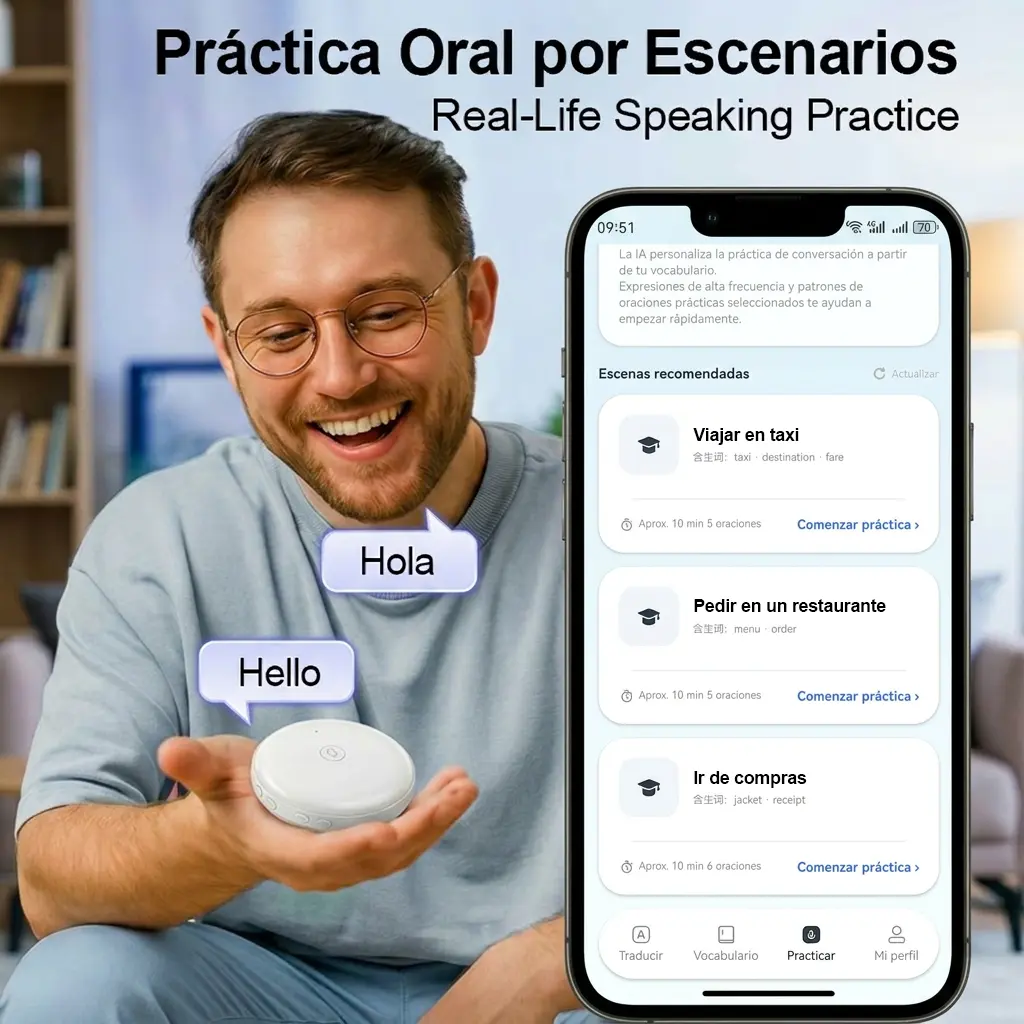 Real life speaking practice scenarios