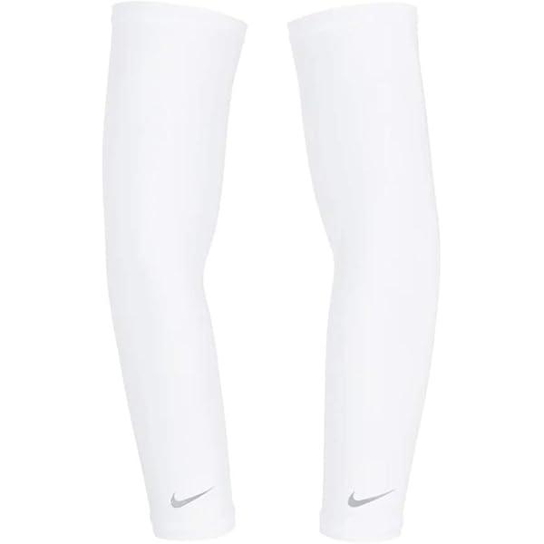 Nike Dri-Fit UV Solar Arm Sleeves 1 Pair Unisex Adult 88% Polyester 12% Spandex Machine Washable Tumble Dry Low