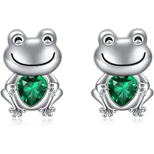 Cute animal earrings, frog earrings, women's jewelry gifts