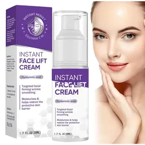 Instant Face Lift Cream, 2-Minute Temporary Skin Tightening Cream, Smoothing Fine Lines and Wrinkles for Face and Neck