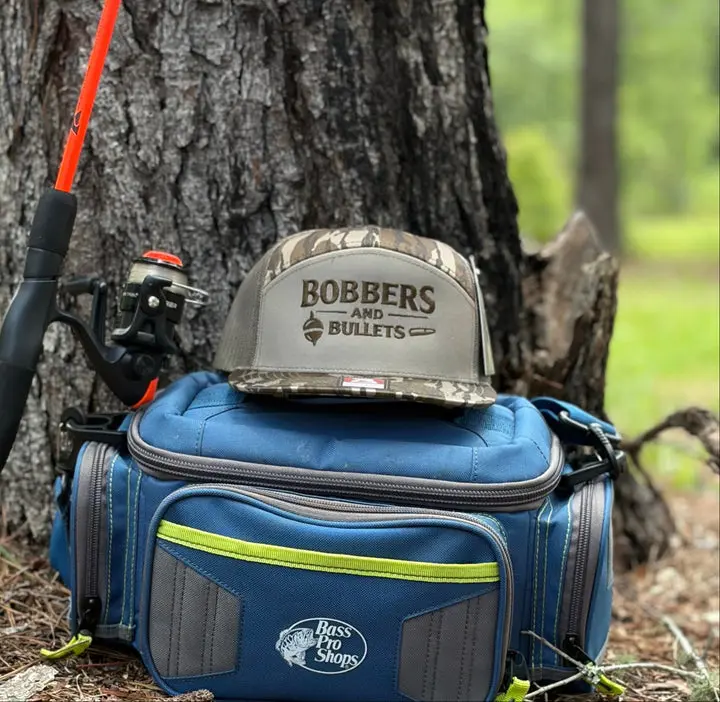 Bobbers & Bullets Richardson Bottomland 7 panel Hat