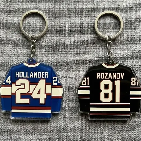 Heated Rivalry Hollanov Inspired Acrylic Keychains, Team Rozano Keychain, Heated Rivalry Keychain, Shane Hollander Keychain, Ilya Rozanov Keychain