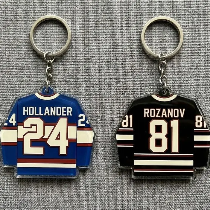 Heated Rivalry Hollanov Inspired Acrylic Keychains, Team Rozano Keychain, Heated Rivalry Keychain, Shane Hollander Keychain, Ilya Rozanov Keychain