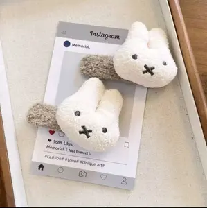 Miffyi set of 2 Kawaii Bangs Side Hair Clips Versatile Girl Cute Hair Accessory Hair Clip Gift Toys for Girl