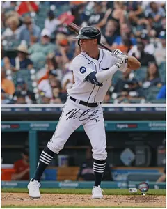 Kerry Carpenter Detroit Tigers Autographed 16" x 20" Batting Stance Photograph - Fanatics Authentic Certified