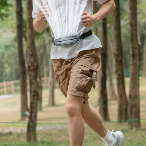 Portable Waist Fan with Detachable Ice Gel, USB Rechargeable Long Battery Life, Silent Multi-Vent Full Body Cooling, Ideal for Camping, Sports, Office