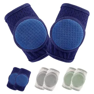 Adjustable Baby Knee Pads for Crawling – 3 Pairs Non-Slip, Breathable Pads for Infant & Toddler Protection During Crawling & First Steps