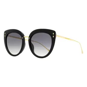 Isabel Marant Cat Eye Sunglasses IM0084GS 2M29O Black/Gold 55mm