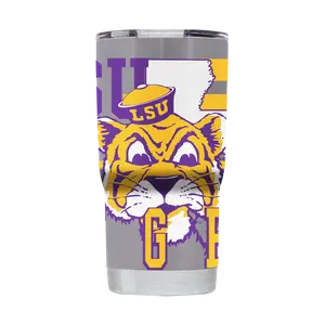 LSU "College Vault" 20oz Stainless Steel Tumbler