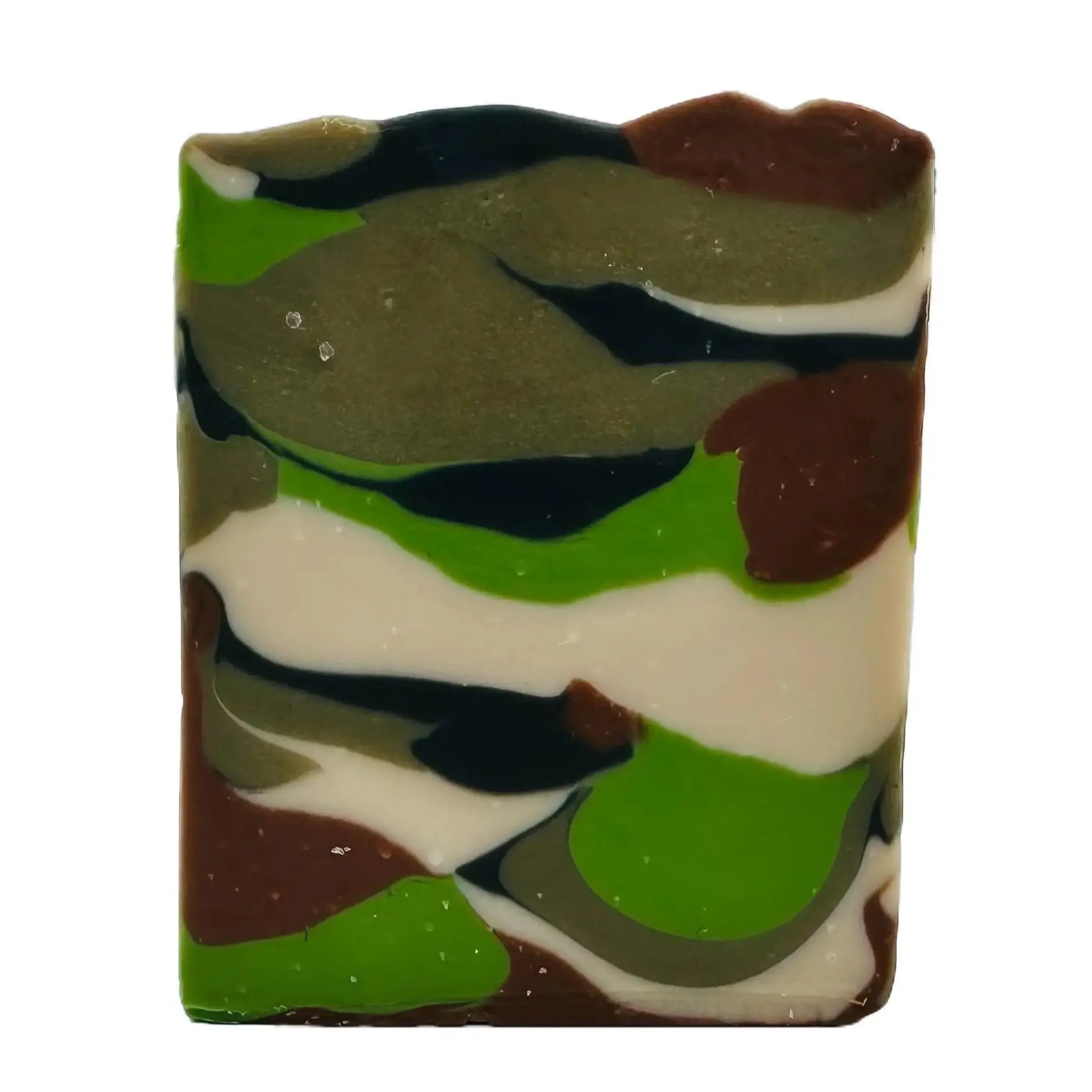 Black Swan Soapworks Soapouflage Artisan Novelty Soap, Fresh Mix of Bay Leaf, Fir Needle, Cedarwood & Bergamot, 5 oz