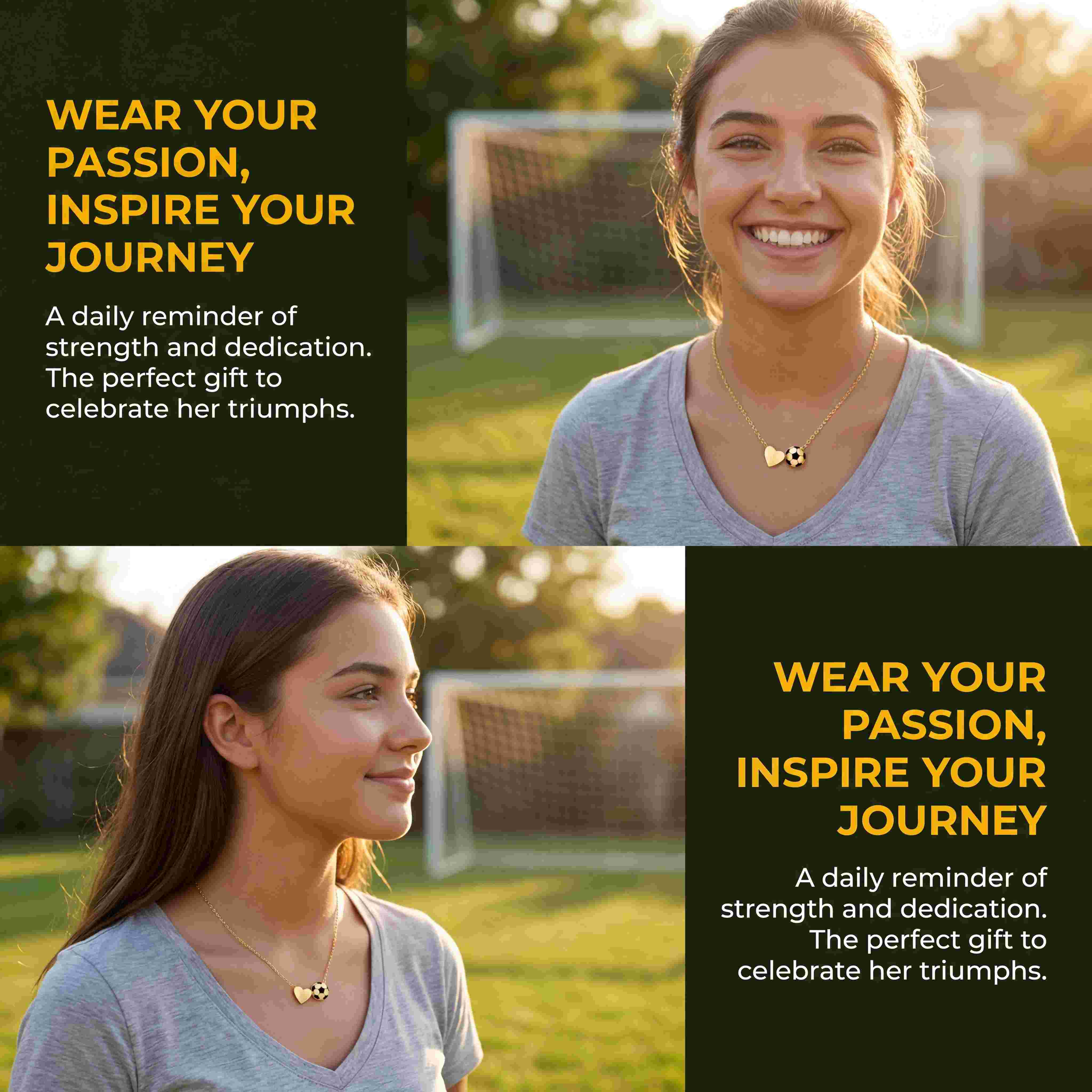 football Necklace football Necklace for Girls Women, Sporty Jewelry Gift for Boyfriend, 16+3 Inch Copper Chain, Initial Letter Necklace, Initials Necklace