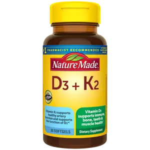 Vitamin D3 + K2 Softgels