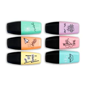 STABILO Boss Mini Highlighters, Pastel Set of 6