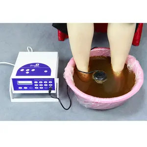 Ionic Foot Bath Detox Machine, Detox Foot Spa with Wrist Strap, Far Infrared Waistbelt and Array for Home Use, Salon Beauty Club