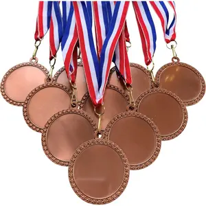 Various 10 Pack Styles of Blank Award  with  Ribbons Trophy Award Prize