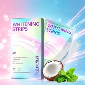 Naturezilian Dental Care Patches, Gel, Gentle Enamel Protection, Suitable for Sensitive Teeth, 14 Pieces, Whitening Oral Care Benefits
