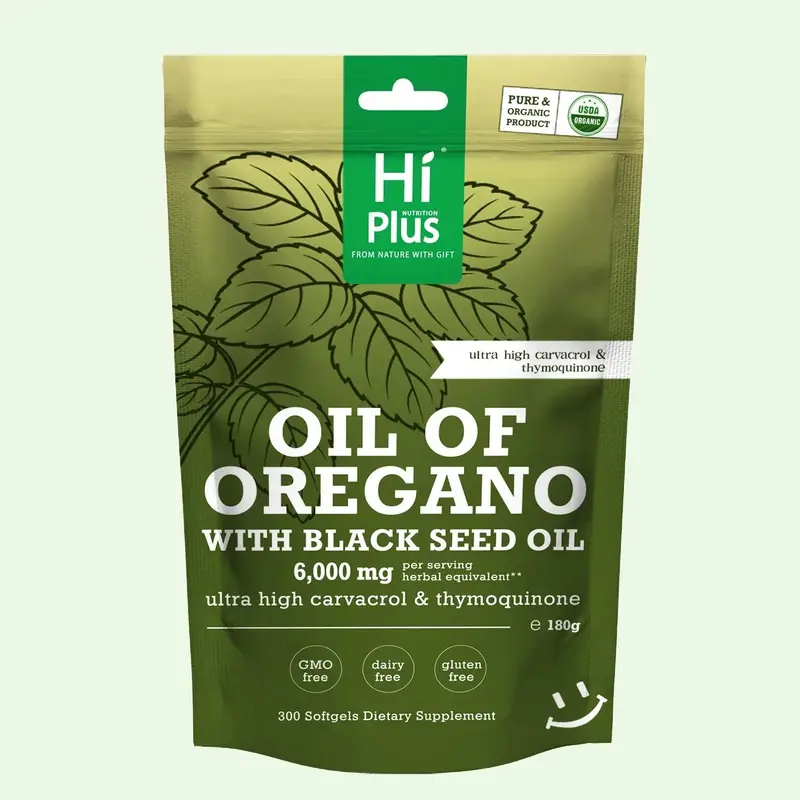 SHAPEINGIRL Oil of Oregano Capsules with Black Seed Oil - Organic Oregano Oil SHAPEINGIRL Oil of Oregano Capsules with Black Seed Oil - Organic Oregano Oil
