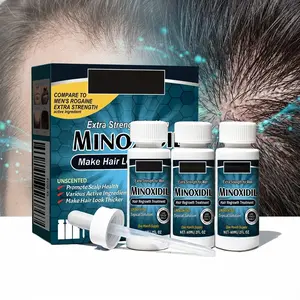Minoxidil Hair Strengthening Serum, 1 Box(3Counts/box) Hair Thickening Serum,Moisturizing Hair Scalp Care Serum for Men,Perfect Gift for Boyfriend & Father, Men's Stuff