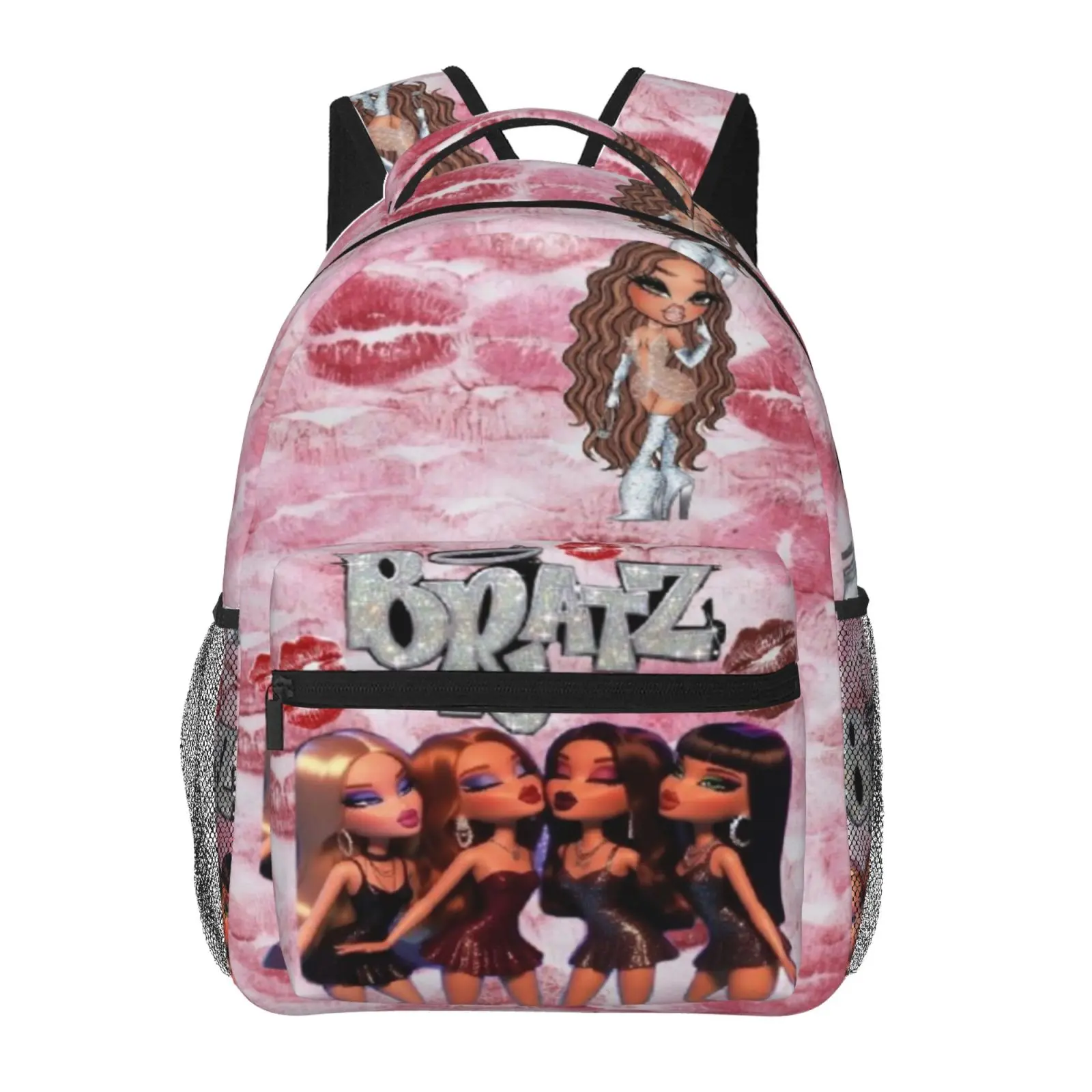 Cartoon Print School Bag for Kids, Water-Resistant Oxford Laptop Daybag, A Swag Collectible for Back to School Haul & Birthdays, Bag Design Backpack, Casual Printed Backpack, School Backpack Bookbag