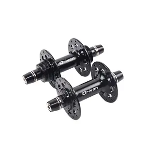 M Driven Lightweight Fixed Gear Bicycle Hubs, Premium Aluminum Alloy Construction, Unique Dual-Fixed Thread and Hollow Flange Design, Ideal Track Cycling Parts