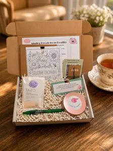 Analog Break from Reality Self Care Box