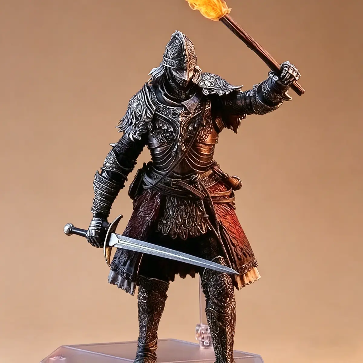 Elden Ring Raging Wolf Action Figure, Figma 624 Fully Articulated Model, Ultra Detailed Sculpt with Multiple Weapons & Accessories, Collectible Game Statue, Ideal Gift for Elden Ring Fans & Gamers summerwins