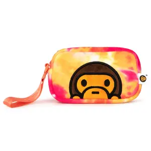 Bape Baby Milo Peek Pouch Pink/Yellow Tie Dye