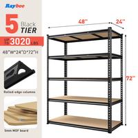 RL-MDF5 48W*24D*72H 5-tier