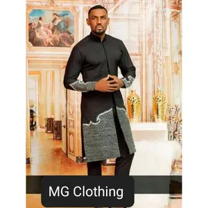 Men's Traditional African Wear/ Kafka, African Suit T6