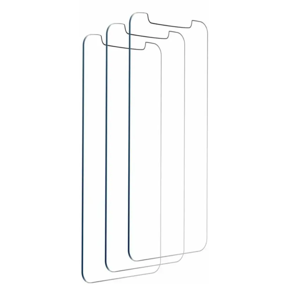 3pcs HD Tempered GLASS Screen Protector For iPhone 13 12 11 X Pro Max  Durable Cellphone Protection Accessories Smartphone Screen Protective Cover