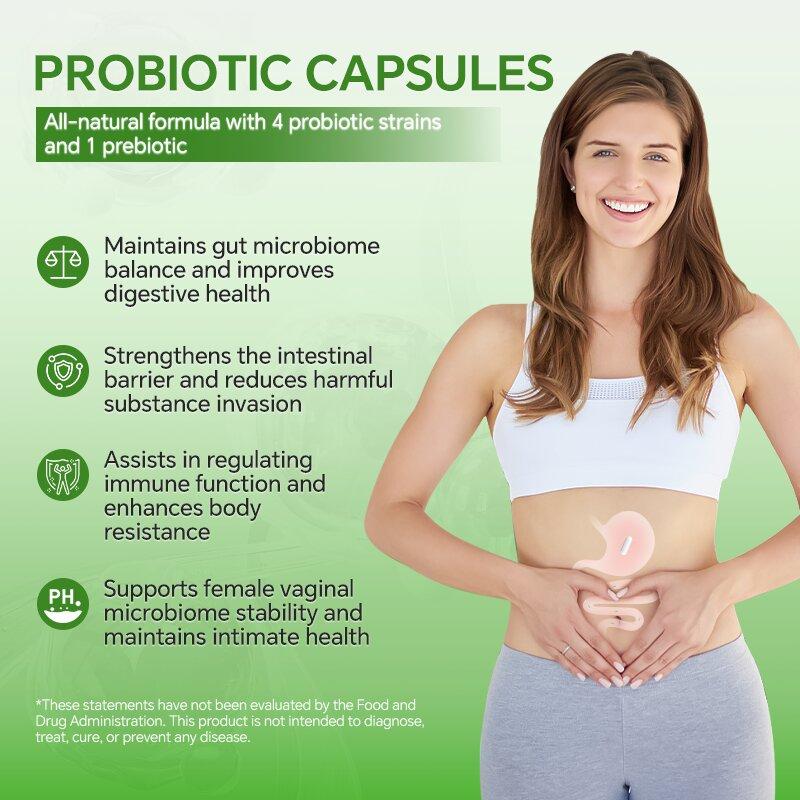 WellCatcher Active Probiotic Capsules | Replenish Gut Flora, Support Vaginal Health, Daily Probiotic for Adults