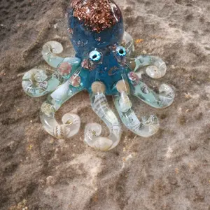Handmade beautiful Seashell Octopus Decor