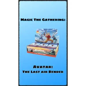 Magic The Gathering Avatar: The Last Airbender Play Booster Trading Cards Pack Collectible Trading Cards