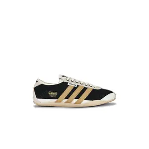 adidas Originals x Song For The Mute Tokyo Sneaker in Core Black, Beige Tone & Gold Metallic