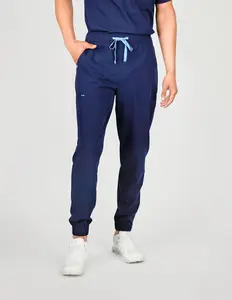 Aspen Jogger Men's Navy Scrub Pants