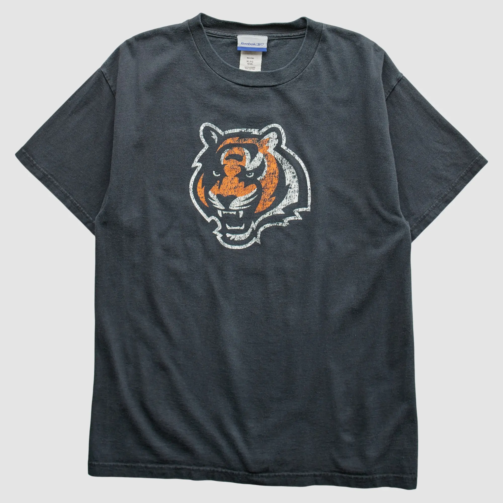 Cincinnati Bengals Reebok 2000s T-Shirt - Black  - S