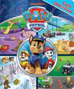 USED-Nickelodeon Paw Patrol: First Look and Find by Pi Kids (Board book)