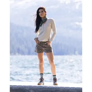 Emma Top: Lt. Khaki Stripe