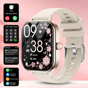 Smart Watch Wireless Calling/messaging, Multi-Sport Modes, Call & Message Alerts, Custom Wallpaper, Compatible iOS/android, Fitness Smartwatch
