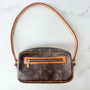 Pre-owned Louis Vuitton FINAL SALE Shoulder Bags Monogram Pochette Cite