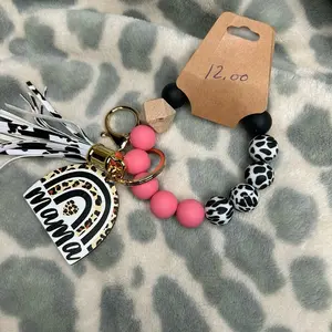 Boho mama silicone wristlets