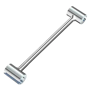 hinge hole adjustment wrench 2 Pcs Hinge Gap Adjustment Wrench, Door Hinge Adjustment Tool Kit (14-19mm and 23-25mm), Heavy Duty Door Hinge Repair Tool for Precise Door Hinge Alignment,Suitable for Fire Doors, Security Doors