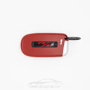 Red SRT Hellcat Key Fob for Dodge Charger, Challenger or 300 with 3D R/T Logo (for 5.7L R/T Models) car