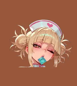 Otaku Himiko Toga6 Sticker – Kiss-Cut Vinyl Decal for Laptop & Hydro Flask, Full Body Sticker