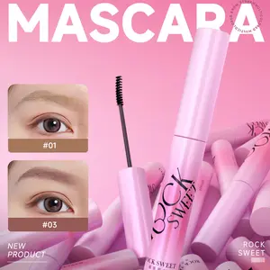 Rock Sweet Eyebrow Dye Gel Long-Lasting Natural Waterproof Sweatproof Gentle Formula Suitable for Women Girls Easy Application Eyebrow Makeup Gel