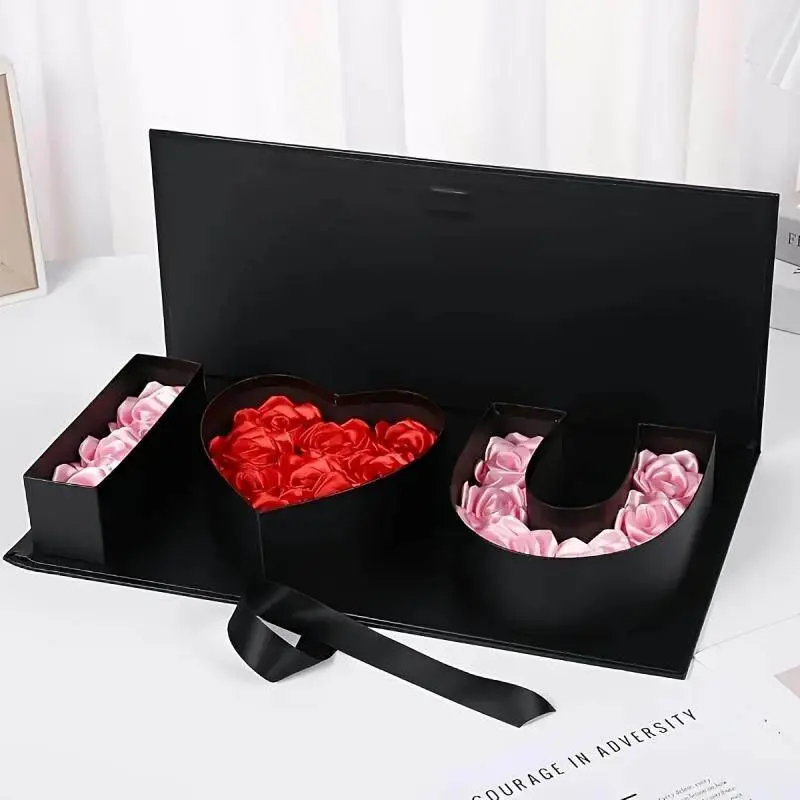💝 DIY Valentine's Day Qixi Festival Gift Box Set | Bestselling Mother's Day Flower Box | Perfect Birthday Favor & Unique Gift Idea for All Occasions