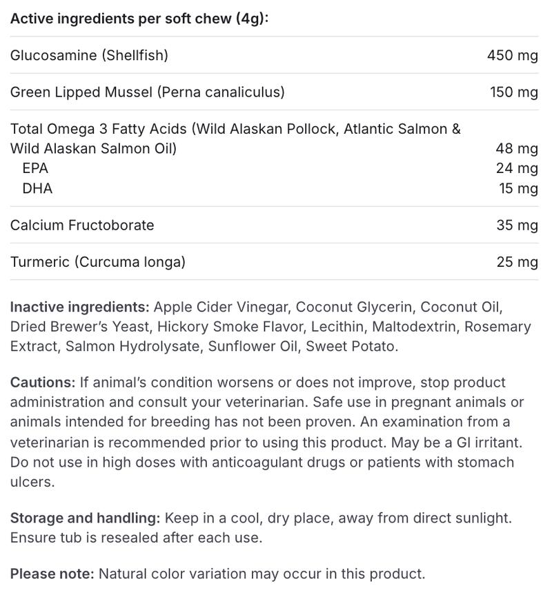 Hip & Joint Care Chews – Dog Joint Supplement for Mobility - PetLab Co.