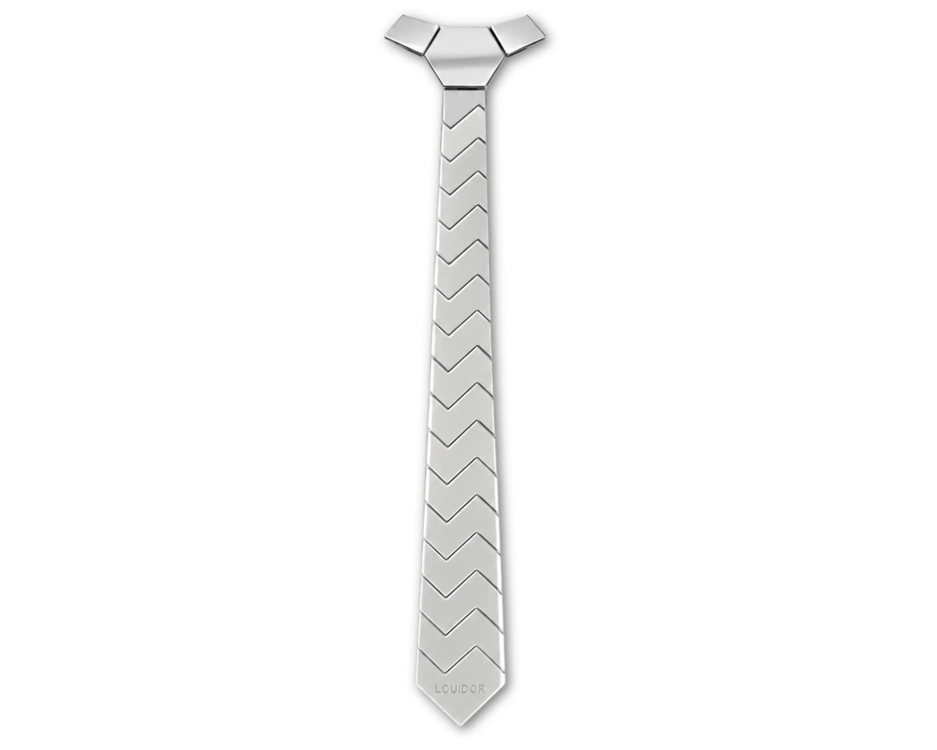 Aura Tie - Silver Bolt