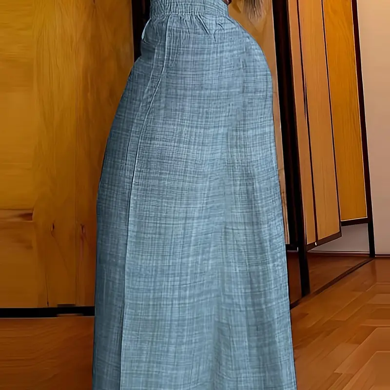 Women's Solid Color Skirt, Casual Fashionable Skirt for Daily Wear, Women's Bottoms for Spring & Fall, High Waist Skirts