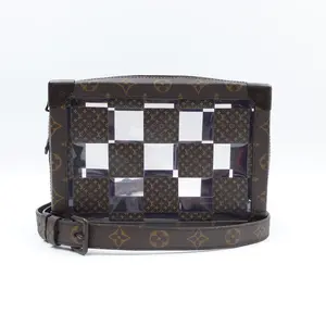 Pre-owned Louis Vuitton Canvas & PVC Shoulder Bags Soft Trunk Monogram Shoulder Bag T10418328
